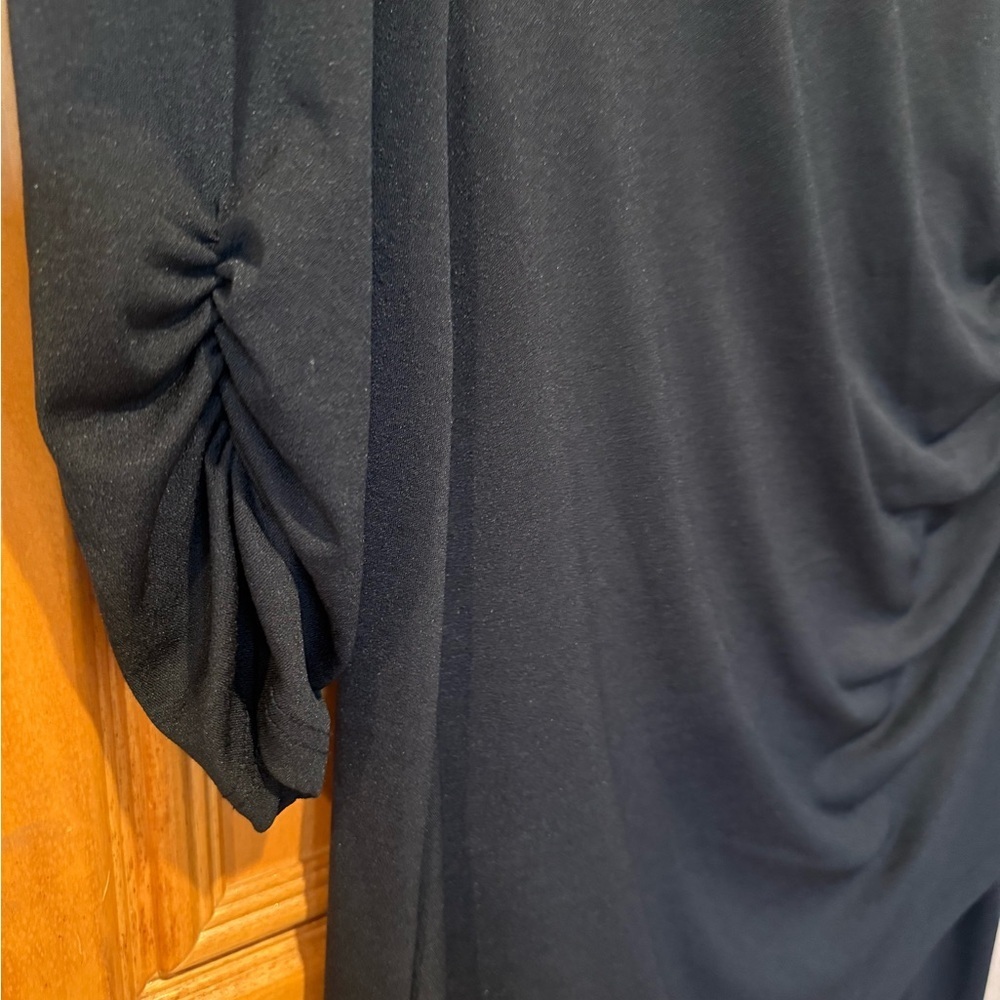 Blu Pepper Black Long Sleeve Dress - Picture 4 of 7